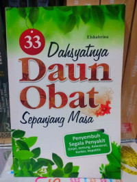 Image of 33 Dahsyatnya Daun Obat Sepanjang Masa