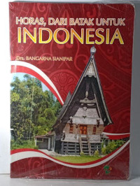 Image of Horas dari Batak untuk Indonesia