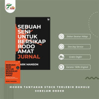 Image of Jurnal Sebuah Seni untuk Bersikap Bodo Amat