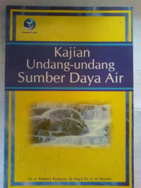 Image of Kajian Undang- Undang Sumber Daya Air