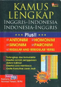 Image of Kamus Lengkap Inggris-Indonesia, Indonesia-Inggris