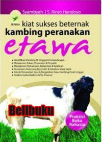 Image of Kiat Sukses Beternak Kambing Peranakan Etawa