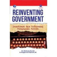 Image of Reinventing Government: Demokrasi dan Reformasi Pelayanan Publik